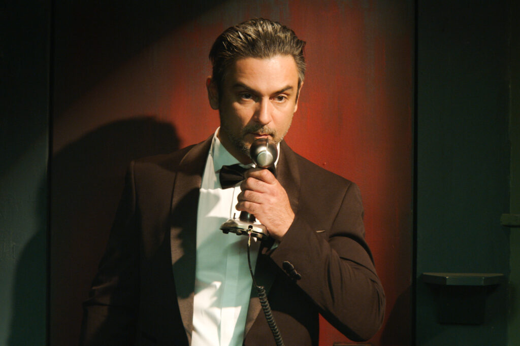 Konstantin Lavysh as Aleksander Popov in Safe Space. Dir. Stefan Kubicki. Image courtesy of CYNIUM