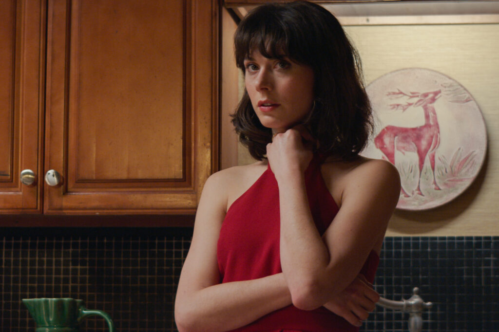 Annie Monroe as Tabitha in Safe Space. Dir. Stefan Kubicki. Image courtesy of CYNIUM