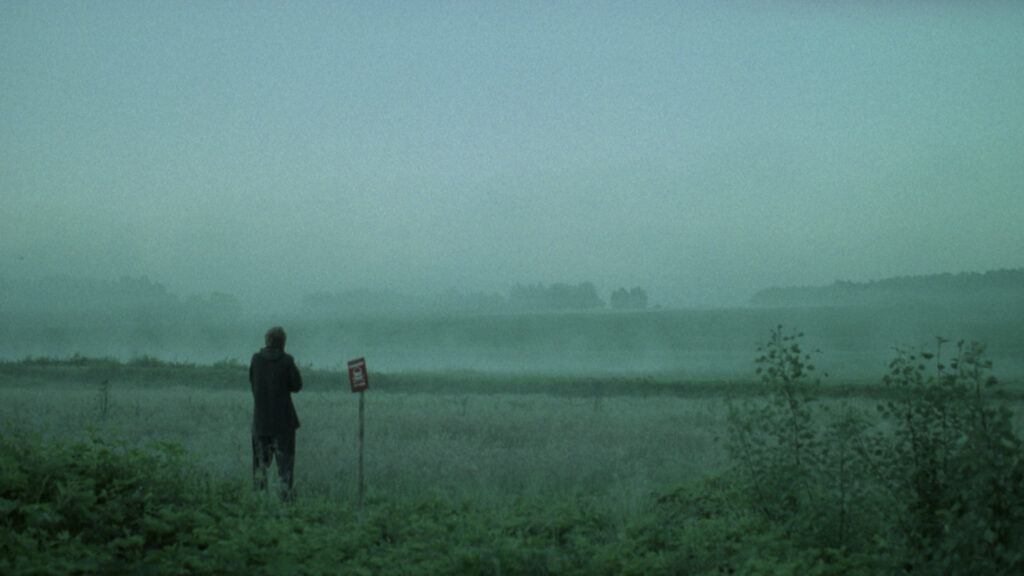 At the edge of the United Nations Quarantine Zone. Still from East (Wschód)